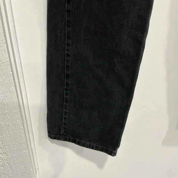 Levi's 505 Men's Regular Fit Jean, 36wx34L - Black, Classic - Picture 4 of 15